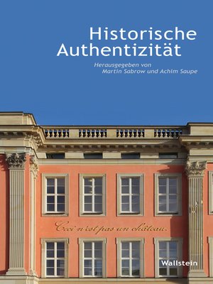 cover image of Historische Authentizität